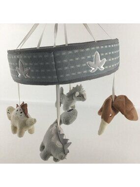 Cloud Island Crib Mobile Plush Hanging Stuffed Prehistoric Dinosaur Dino Part